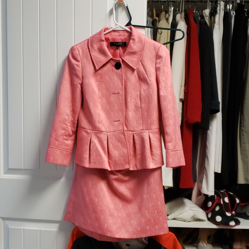 Jacket with matching skirt